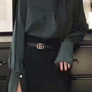 GUCCI new 구찌 신상 GG로고 여성용 벨트