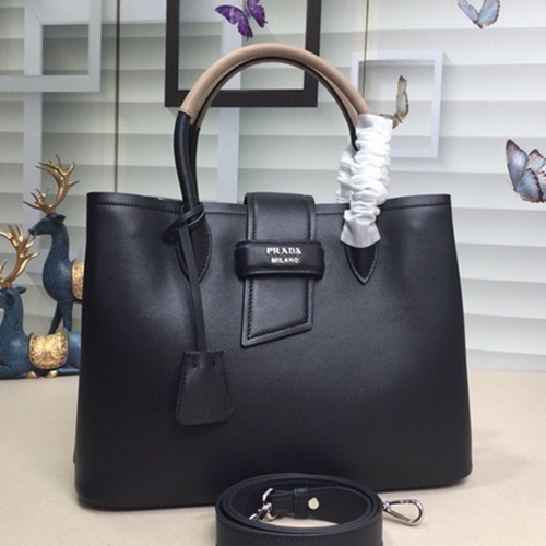 PRADA 프라다 레더 토트 숄더백 1BG148-3