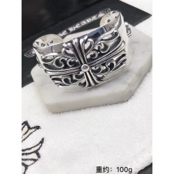 CHROME HEARTS 크롬하츠 925실버 남녀공용 팔찌