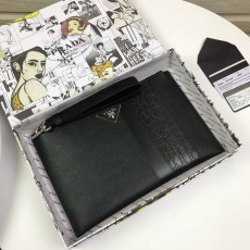 PRADA 프라다 레더 클러치백 2NH005-3