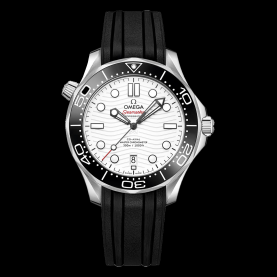 OMEGA 오메가 씨마스터 다이버 300M 코-액시얼 Cal.8800 마스터 크로노메터 42mm 세라믹 제질 화이트다이얼 omg0887 - Omega Seamaster Diver 300M OMEGA Co-Axial Master Chronometer 42 mm White Dail Ceramic Bezel Automatic Movement