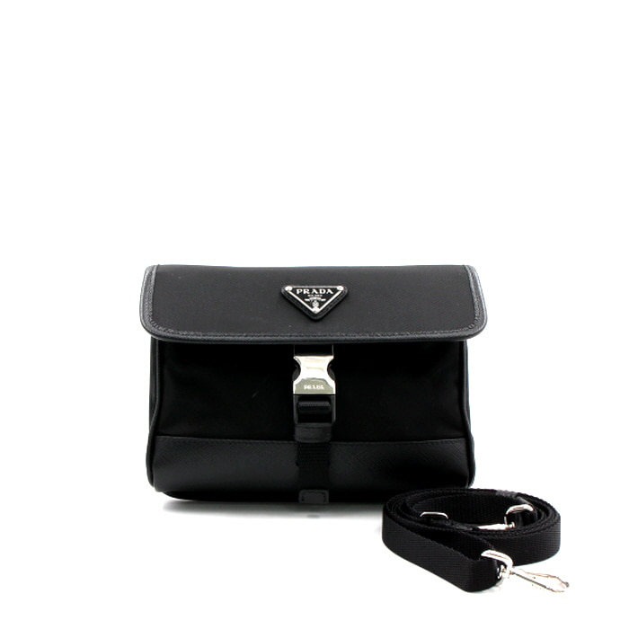 PRADA 프라다 테수토 리나일론 사피아노 크로스 숄더백 1BD235