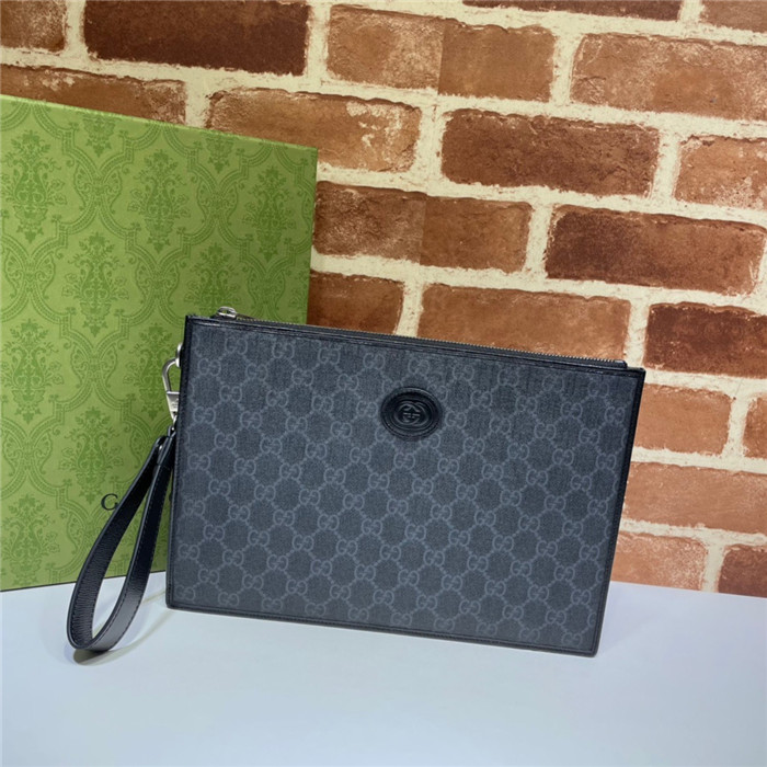 GUCCI 구찌 인터로킹 클러치 672953