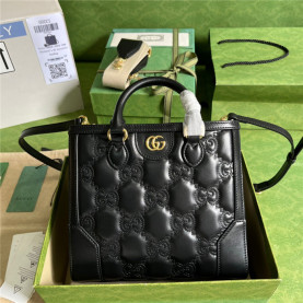 GUCCI 구찌 GG 마틀라세 미니 탑 핸들백 728309
