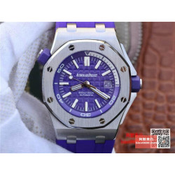 AUDEMARS PIGUET 오데마피게 로얄오크 오프쇼어 다이버 퍼플 슈퍼클론