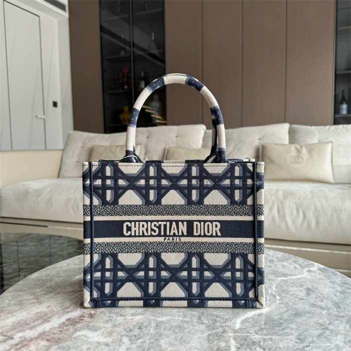 DIOR 디올 오블리크 스몰 북 토트백 M1286
