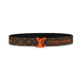 LOUIS VUITTON 루이비통 올드 레터링 그래피티 벨트
