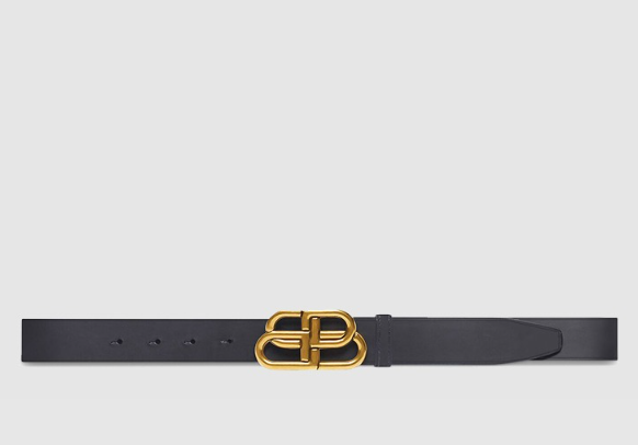 BALENCIAGA 발렌시아가 BB 라지 벨트