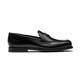 35위 PRADA 프라다 남성용 브러쉬드 가죽 로퍼 2DG149
