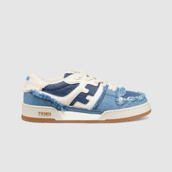 FENDI 펜디 남여공용 데님 로우탑 8E8505