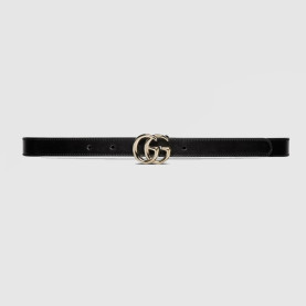 GUCCI 구찌 GG 마몽 씬 벨트 409417 (20mm) 2COLOR