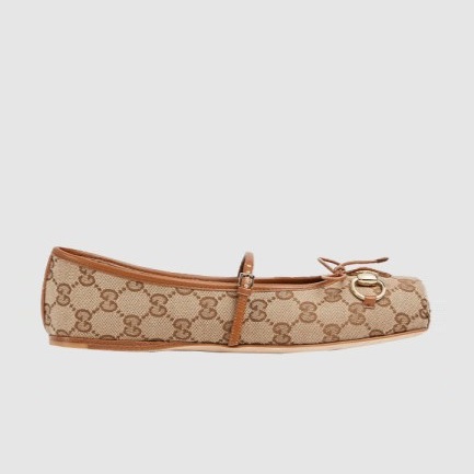 GUCCI 구찌 여성용 샌들 홀스빗 플랫 슈즈 814321