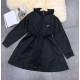 PRADA 프라다 리사이클 나일론 미디 트렌치 바람막이 자켓