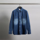 MAISON MARGIELA 메종마르지엘라 포켓로고 오버 데님 셔츠