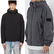 STONE ISLAND 스톤아일랜드 블랙와펜 윈드브레이커