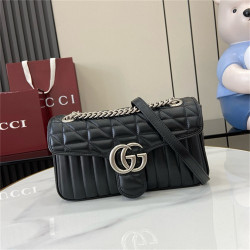 GUCCI 구찌 GG 마몽 마틀라세 숄더백 443497-3
