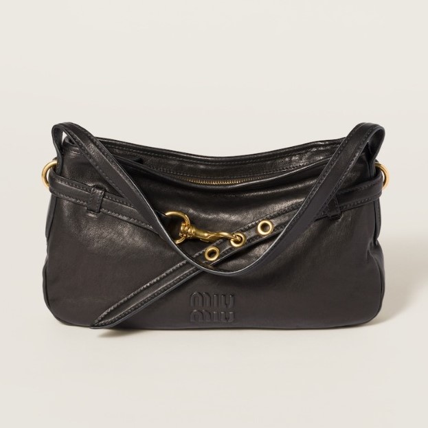 MIUMIU 미우미우 아방뛰르 나파 가죽백 3COLOR