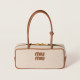 MIUMIU 미우미우 캔버스 및 가죽 보백 5BB173