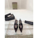 SAINT LAURENT 생로랑 여성용 샌들 (굽높이4.5CM) Y78897-2