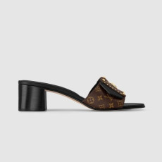 LOUIS VUITTON 루이비통 여성용 프레임 뮬 1AD59V (굽높이4.5CM) 2COLOR