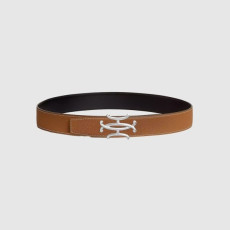 HERMES 에르메스 Neo Lift 벨트 버클 리버서블 가죽 스트랩
