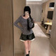 MIUMIU 미우미우 스트라이프 오프숄더 티셔츠 2COLOR