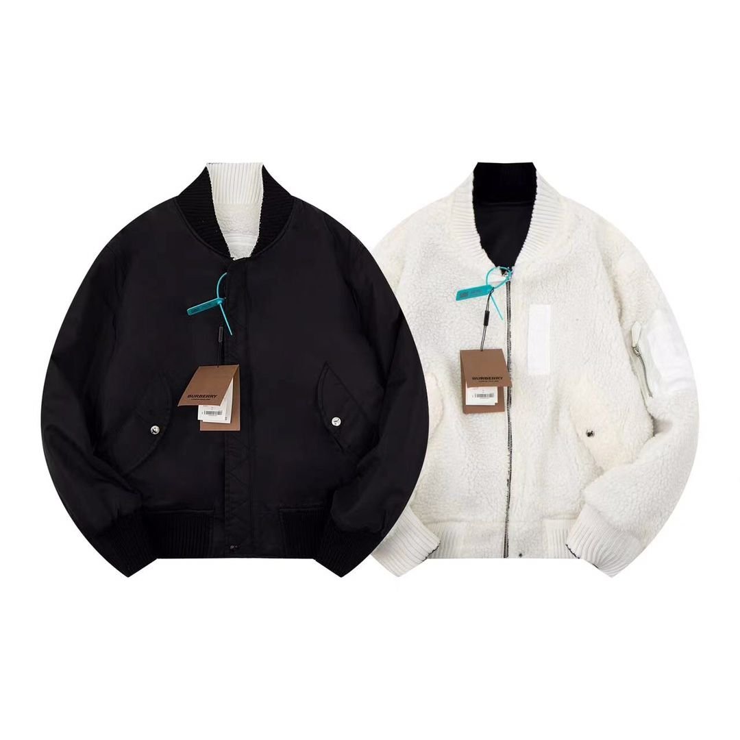 BURBERRY 버버리 플리스 리버시블 자켓 2COLOR