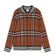 BURBERRY 버버리 체크 니트 집업 자켓