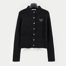 PRADA 프라다 카라 가디건 3COLOR