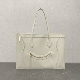 CELINE 셀린느 플랫 카바스 러기지 숄더백 123963 4COLOR