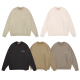 FEAR OF GOD 피어오브갓 에센셜 1803 스몰 로고 플리스 스웨트 셔츠