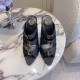 SAINT LAURENT 생로랑 여성용 슬리퍼 (굽높이9CM) Y65959 2COLOR