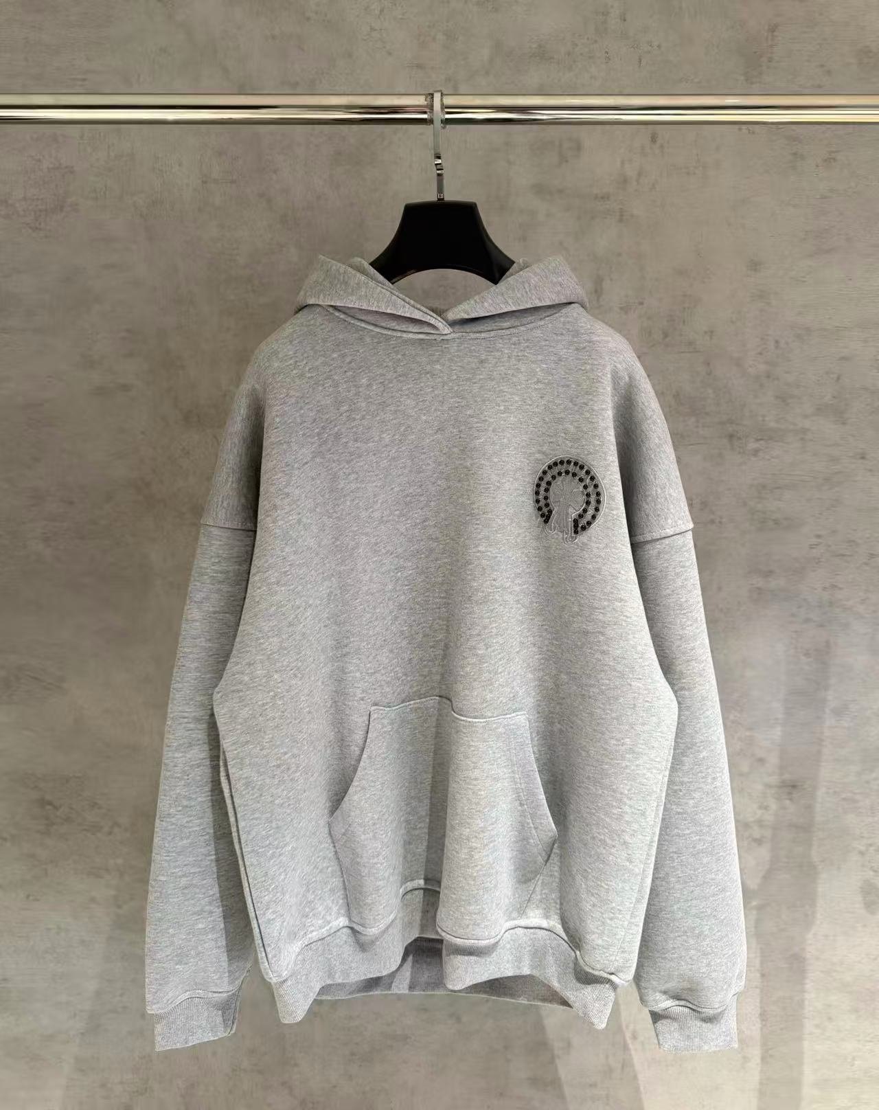 CHROME HEARTS 크롬하츠 홀스슈 포인트 후드