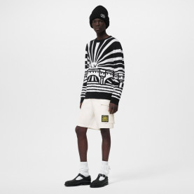LOUIS VUITTON 루이비통 자카드 울 풀 오버 니트 티셔츠