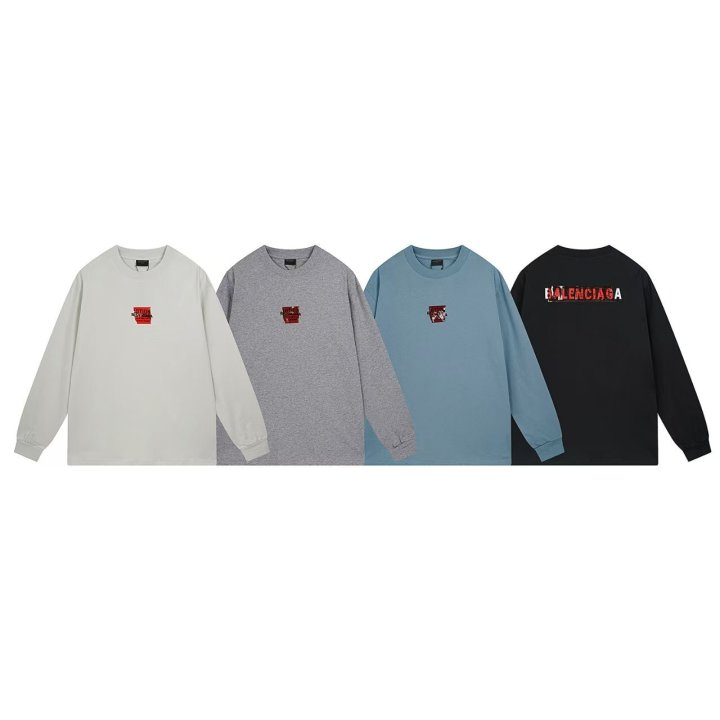 BALENCIAGA 발렌시아가 3290 테이프 타입 롱 슬리브
