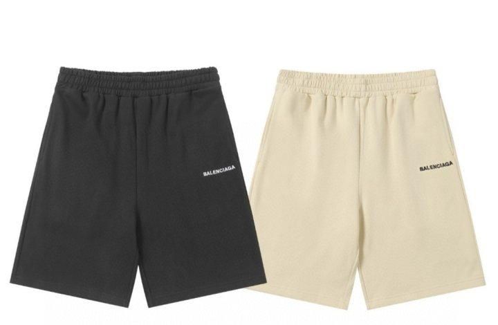 BALENCIAGA 발렌시아가 630 자수 로고 쇼츠