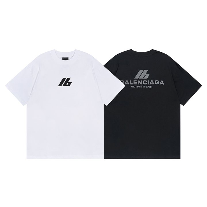 BALENCIAGA 발렌시아가 2399 액티브 로고 반팔