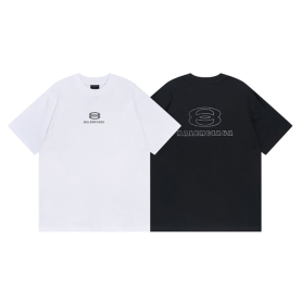 BALENCIAGA 발렌시아가 23108 유니티 스포츠 아이콘 핫피스 로고 반팔