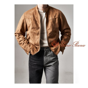 LOROPIANA 로로피아나 바이커 스웨이드자켓 3COLOR