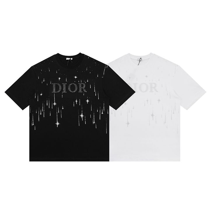 DIOR 디올 6417 그래피티 로고 반팔