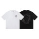 CHROME HEARTS 크롬하츠 6395 그래피티 크리스탈 홀스슈 반팔
