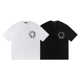 CHROME HEARTS 크롬하츠 6507 스모크 홀스슈 반팔